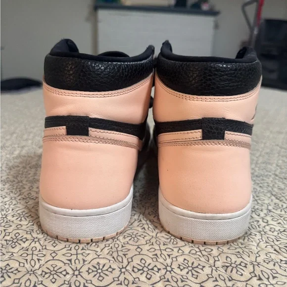 Nike Air Jordan 1 High OG sz13 Black and Crimson Tint - Picture 5 of 7